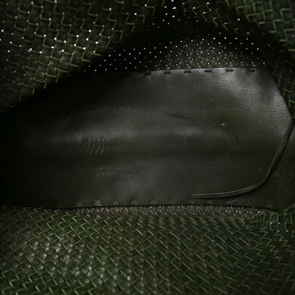 Bottega Veneta Intrecciato Large Cabat Green 5 of 9