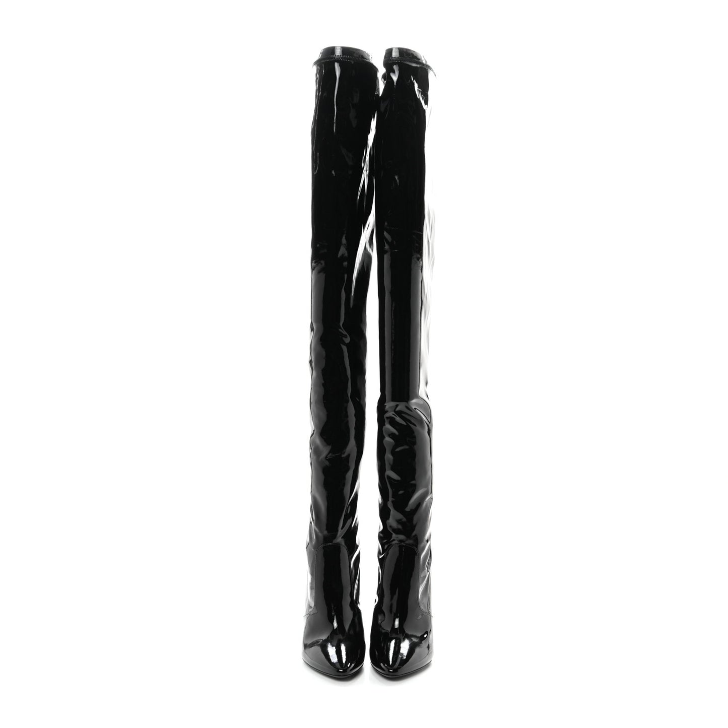Latex Ayalah 110 Over The Knee Boots 38 Black
