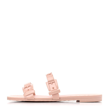 Gucci Rubber Womens Slide Sandals 40 Perfect Pink 1 of 4