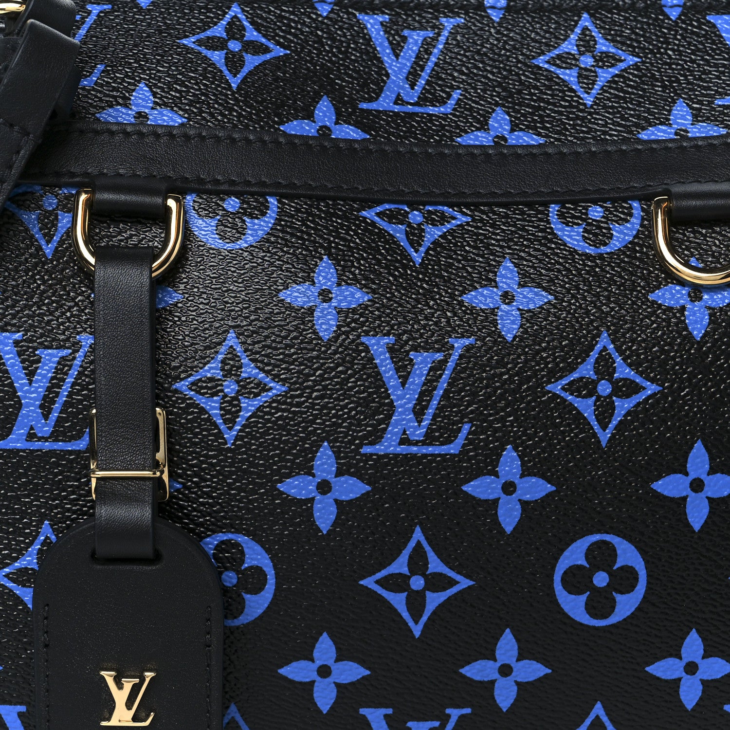 Louis Vuitton Colored Monogram Speedy Amazon PM Blue Black 1769579