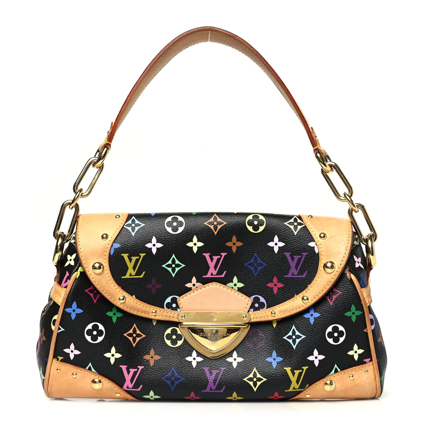 Monogram Multicolor Beverly MM Black