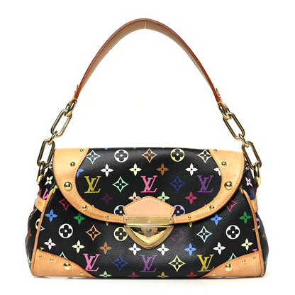 Louis Vuitton Monogram Multicolor Beverly MM Black 1 of 9