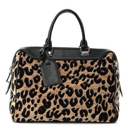 Louis Vuitton Jacquard Velvet Leopard Print Stephen Sprouse Speedy 1 of 19