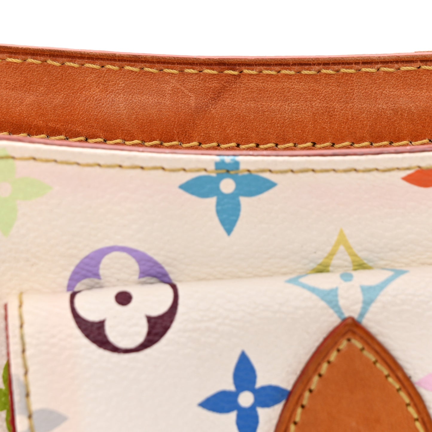 Monogram Multicolor Eliza White White