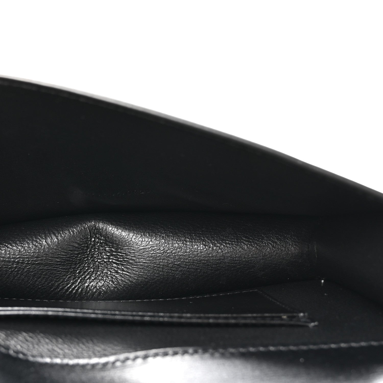 Saint Laurent Smooth Calfskin Monogram Crossbody Bag Black 5 of 10
