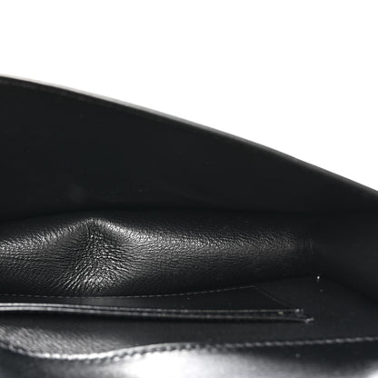 Saint Laurent Smooth Calfskin Monogram Crossbody Bag Black 5 of 10