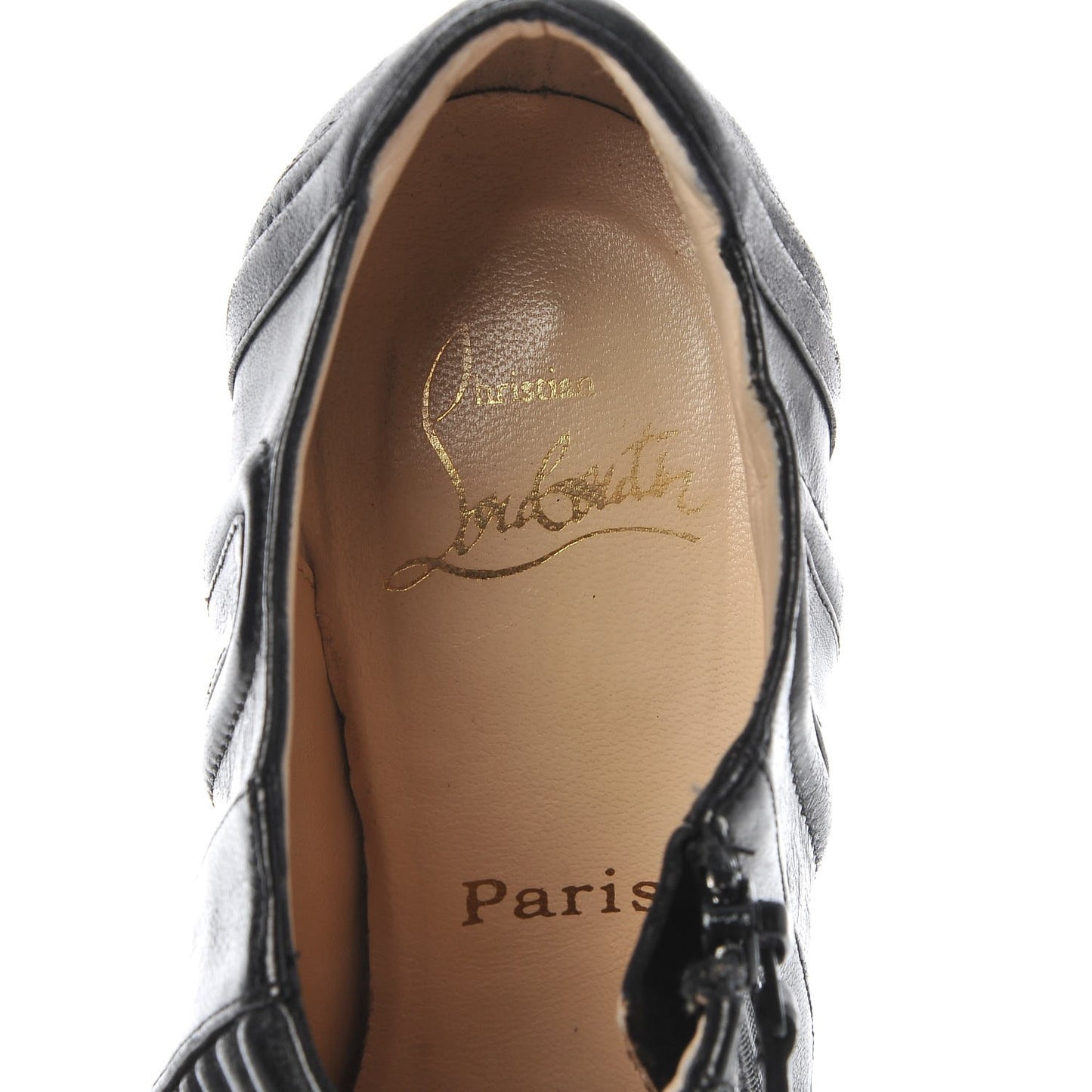 Nappa Sigourney 100 Booties 37.5 Black