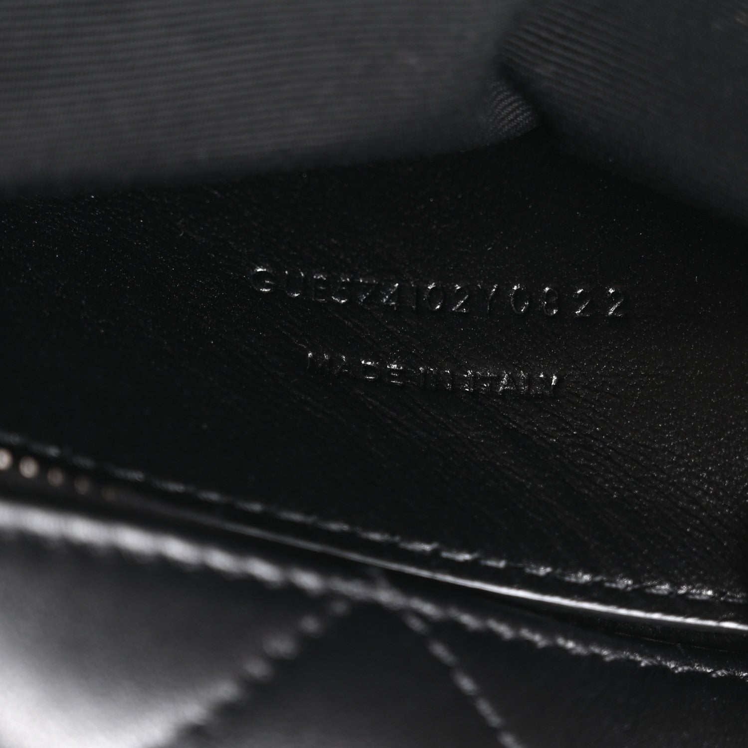 Saint Laurent Calfskin Y Quilted Monogram Small Loulou Bowling Bag Black 7 of 10