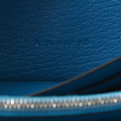 Hermes Chevre Mysore Kelly Longue Wallet Bleu Zanzibar 9 of 15