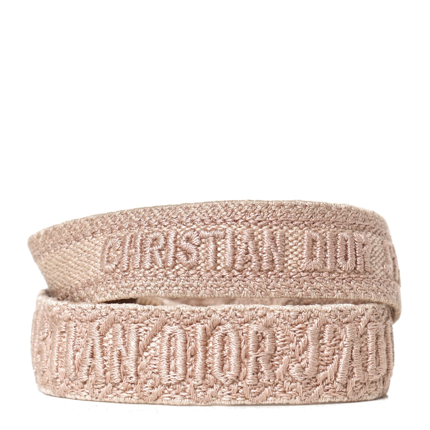 Woven Cotton J'Adior Friendship Bracelet Set Pink