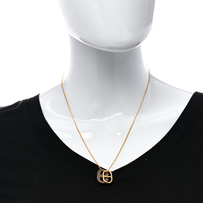 Hermes Swift O'Maillon Pendant Necklace Etoupe 2 of 7
