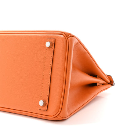 Hermes Epsom BIRKIN 30 Orange 10 of 13