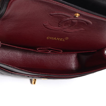 Chanel Lambskin Medium Double Flap Black 5 of 8