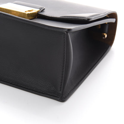 Fendi Vitello Grace Matte Small Kan U Shoulder Bag Black 7 of 7