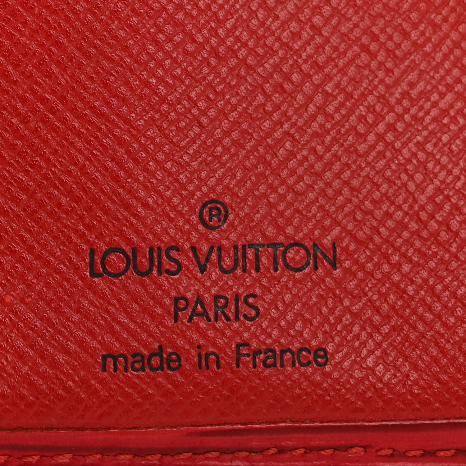 Louis Vuitton Epi Porte-Billets Compact Wallet Red 6 of 9