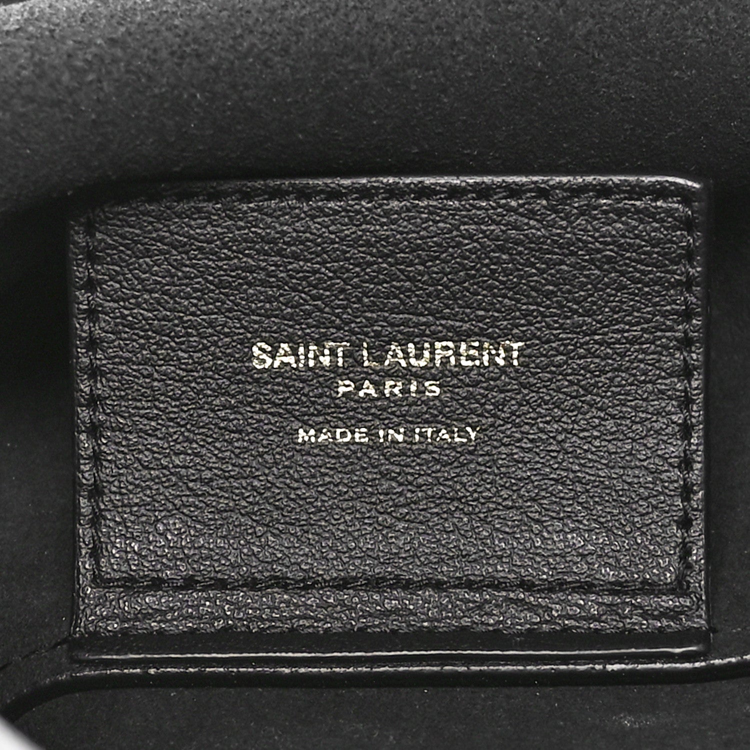 Saint Laurent Calfskin Large Shopping Tote Black 7 of 11