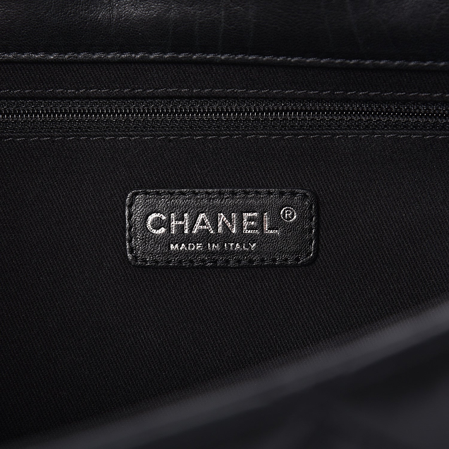 Chanel Washed Lambskin Maxi Take Away Flap Bag Black 6 of 20