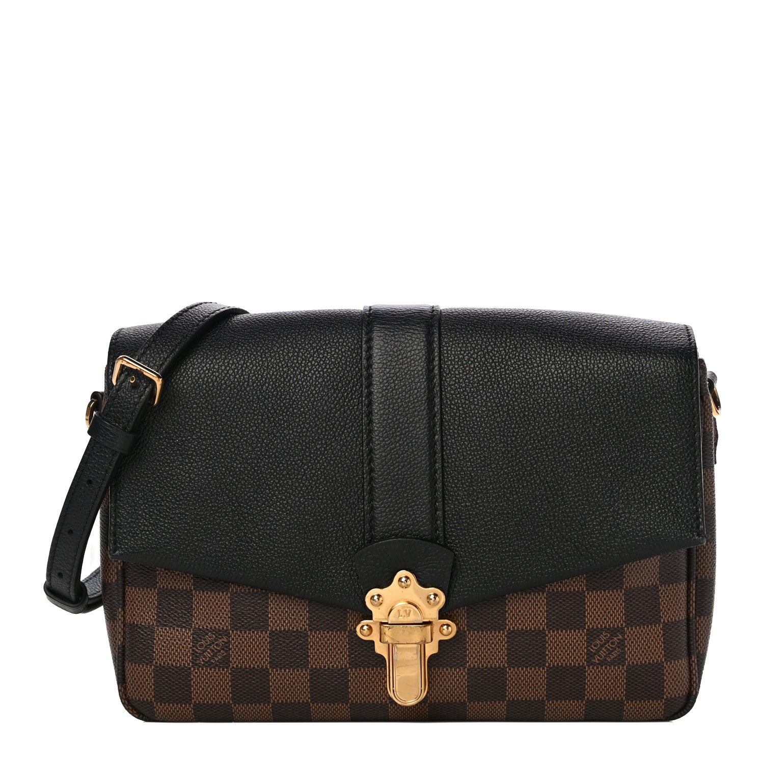 Louis Vuitton Damier Ebene Clapton Black 1 of 16