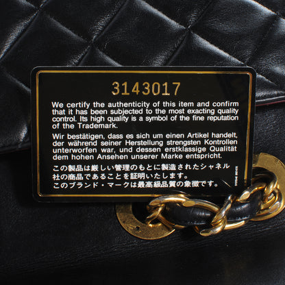 Chanel Lambskin XL Jumbo Flap Black 10 of 11