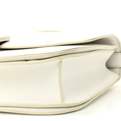 Celine Liege Calfskin Medium Classic Box Flap Bag White White 10 of 10