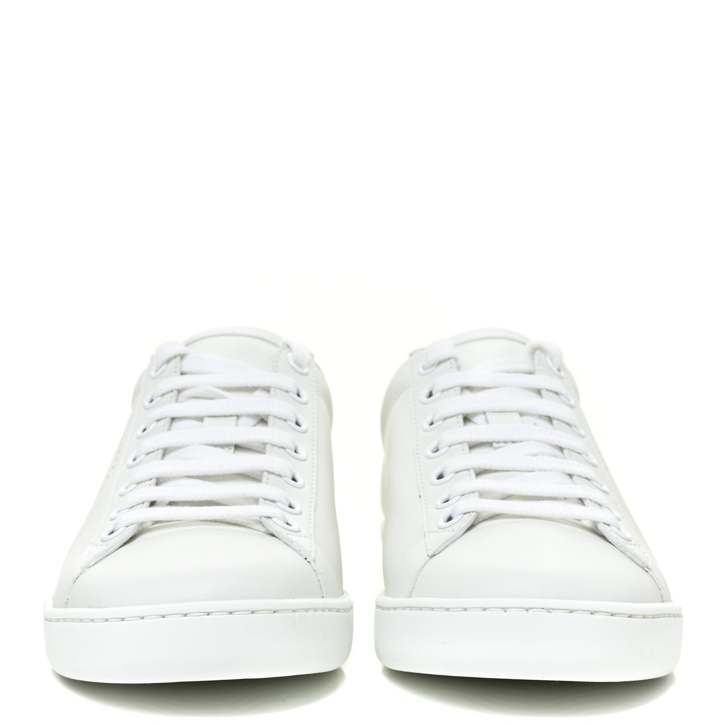 Calfskin Interlocking G Perforated Womens Ace Sneakers 35.5 White Grey Sky