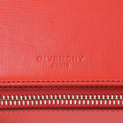 Givenchy Textured Calfskin Mini Pandora Box Crossbody Bag Red 6 of 10