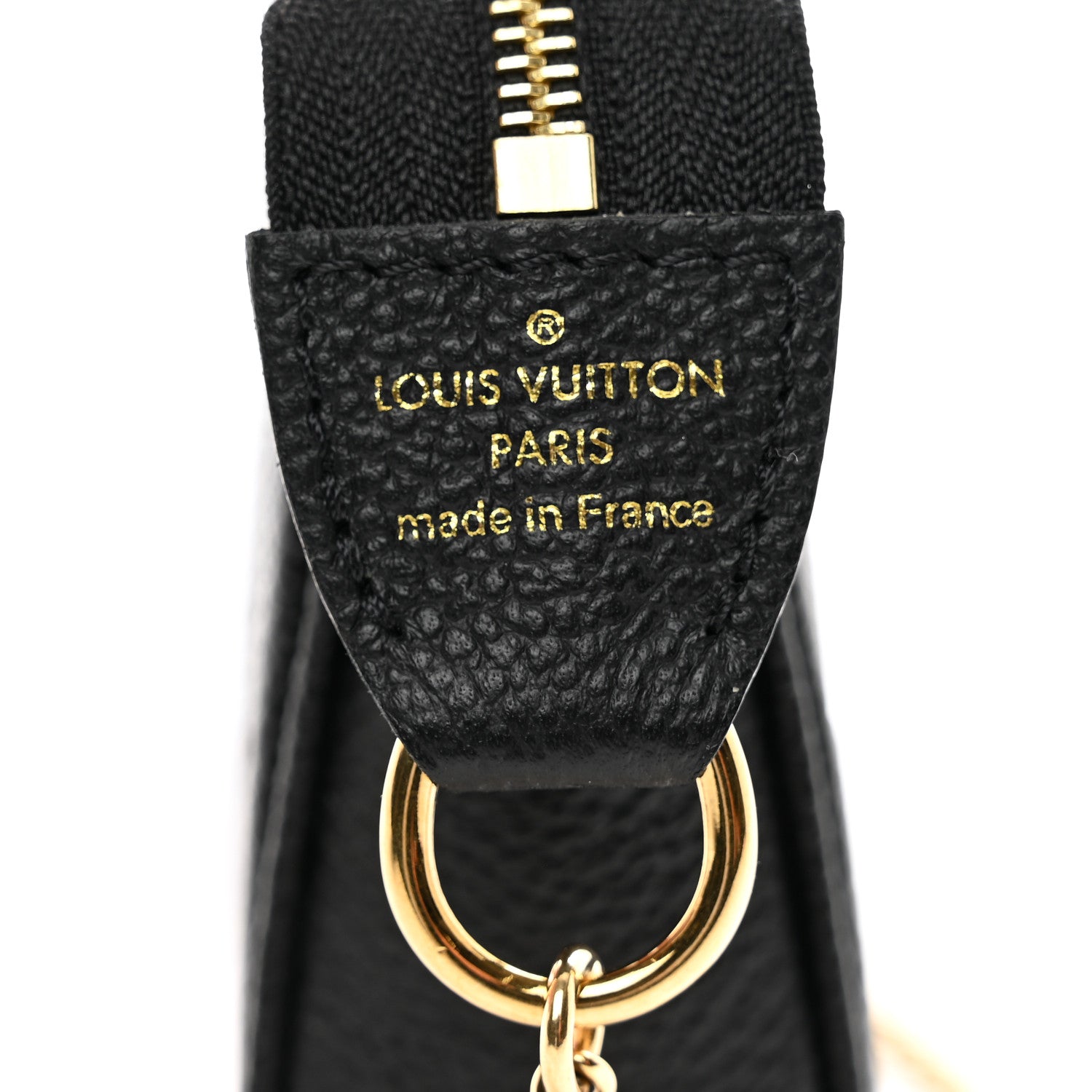 Louis Vuitton Empreinte Monogram Giant Mini Pochette Accessories Black 6 of 7