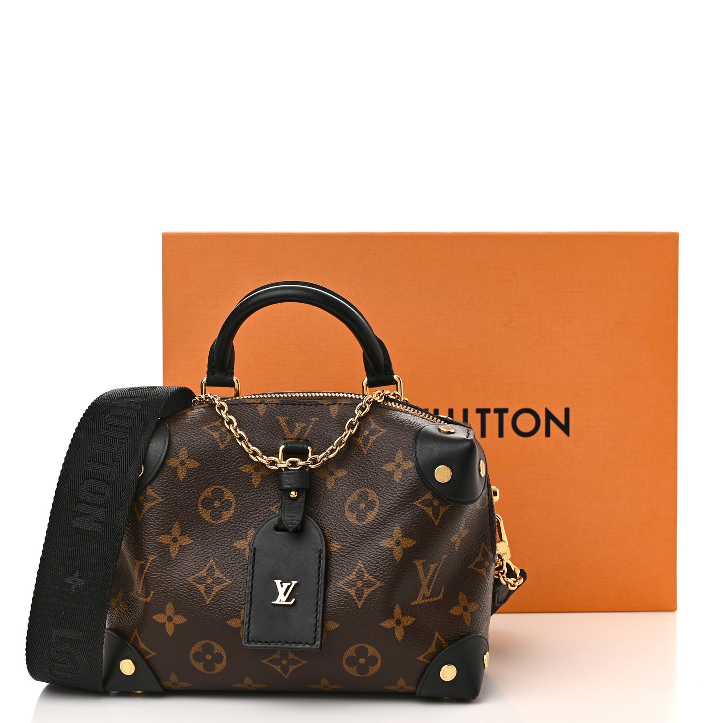 Monogram Petite Malle Souple Black