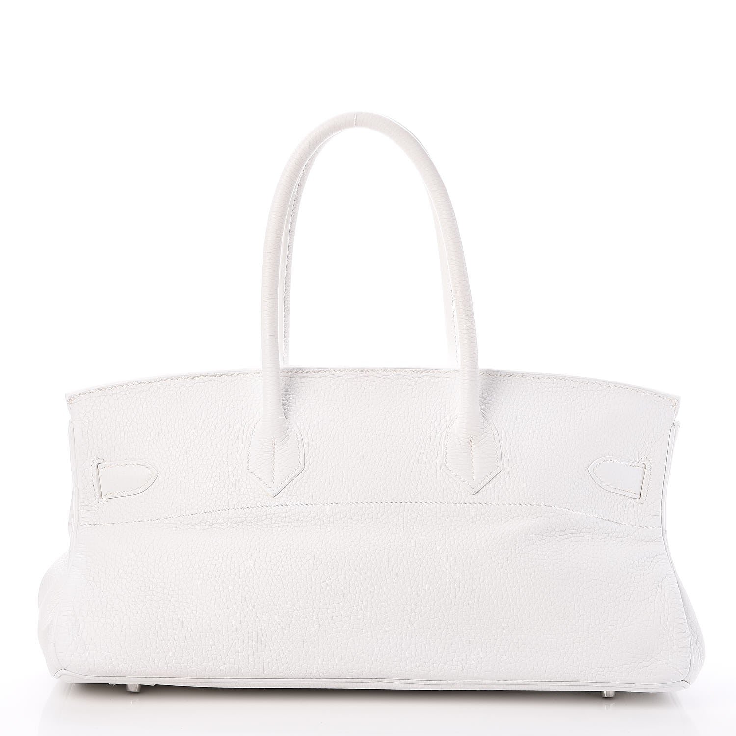 Hermes Taurillon Clemence JPG Birkin 42 White 4 of 25