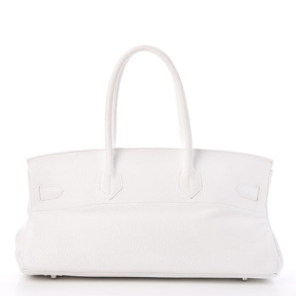 Hermes Taurillon Clemence JPG Birkin 42 White 4 of 25