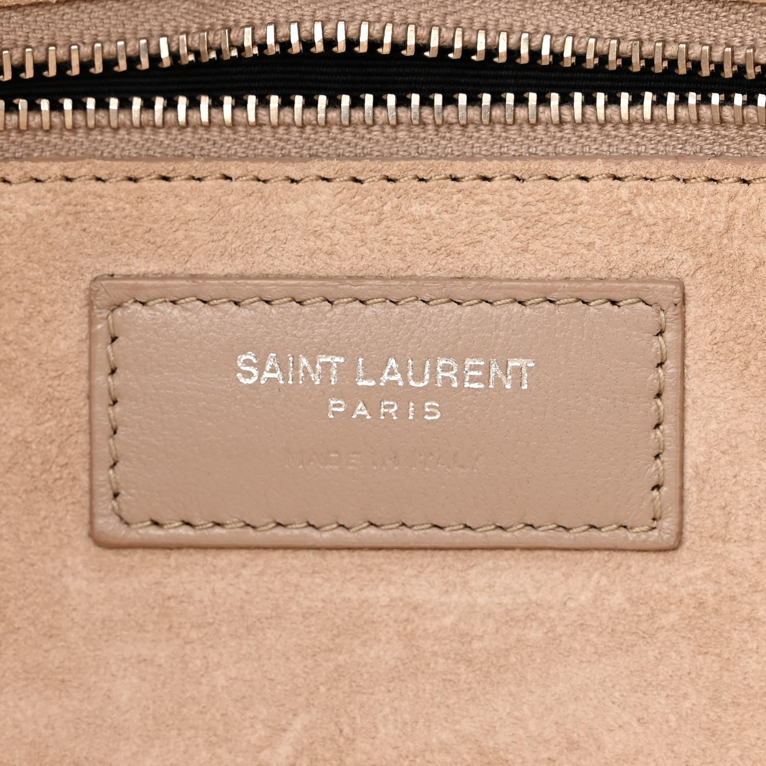 Saint Laurent Smooth Calfskin Le 5 A 7 Hobo Crema Soft 6 of 10