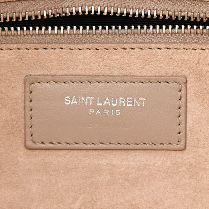 Saint Laurent Smooth Calfskin Le 5 A 7 Hobo Crema Soft 6 of 10