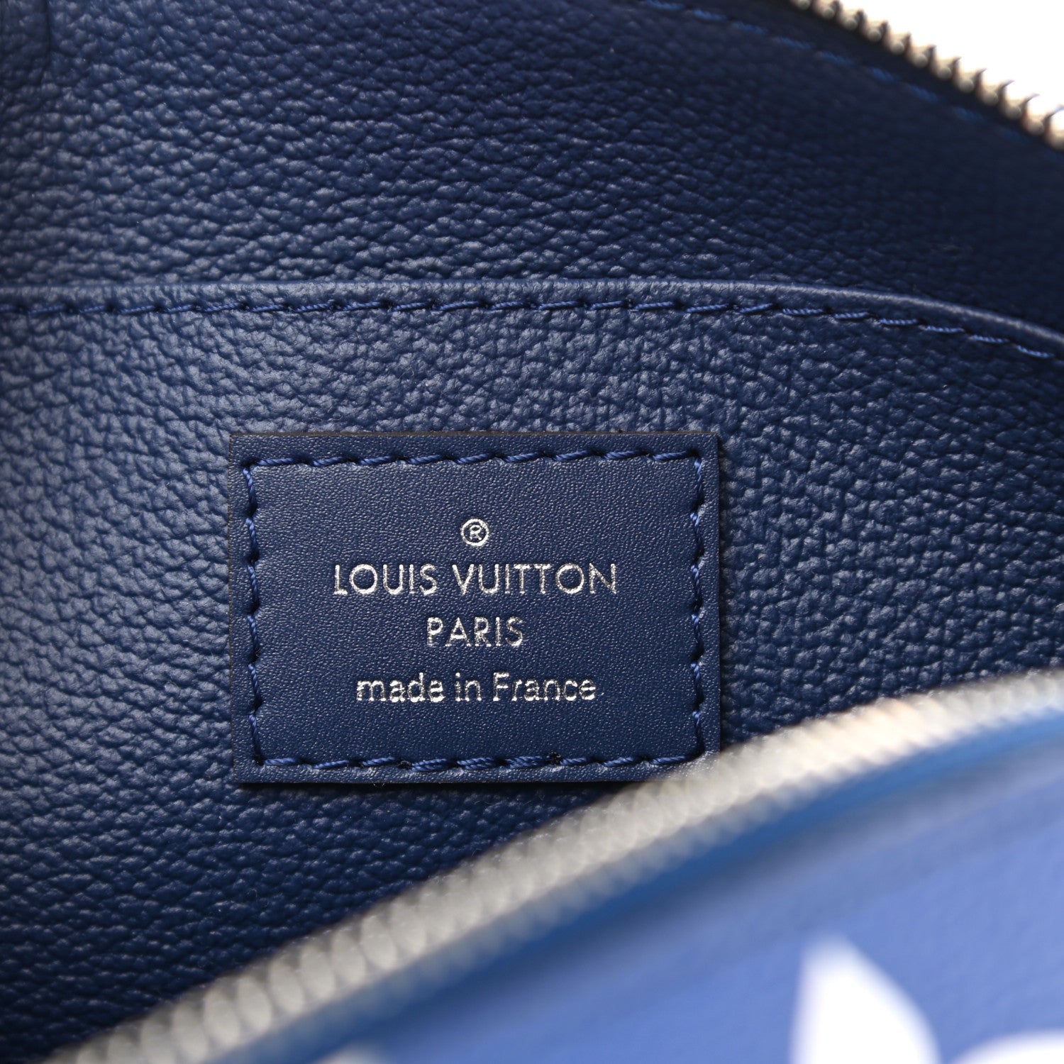 Louis Vuitton Monogram Giant Escale Cosmetic Pouch Blue 6 of 8