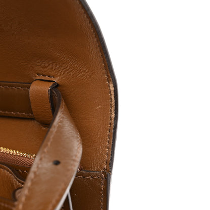 Celine Box Calfskin Medium Classic Box Flap Bag Camel 14 of 16