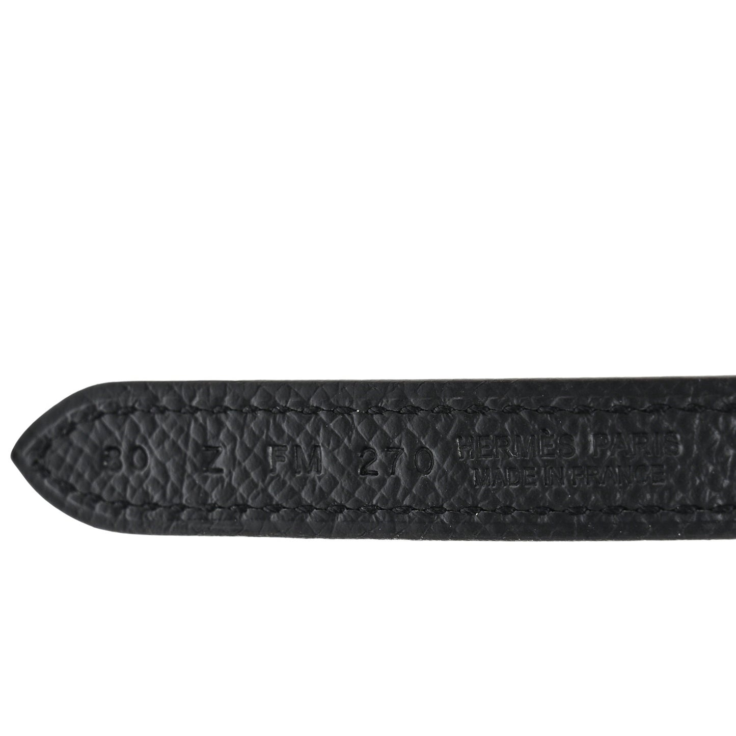 Epsom Swift 13mm H Medor Belt 65 Craie Black