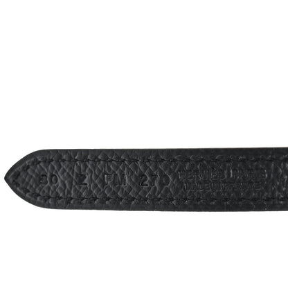 Hermes Epsom Swift 13mm H Medor Belt 65 Craie Black 3 of 6