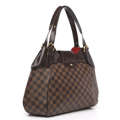 Louis Vuitton Damier Ebene Sistina GM 2 of 9