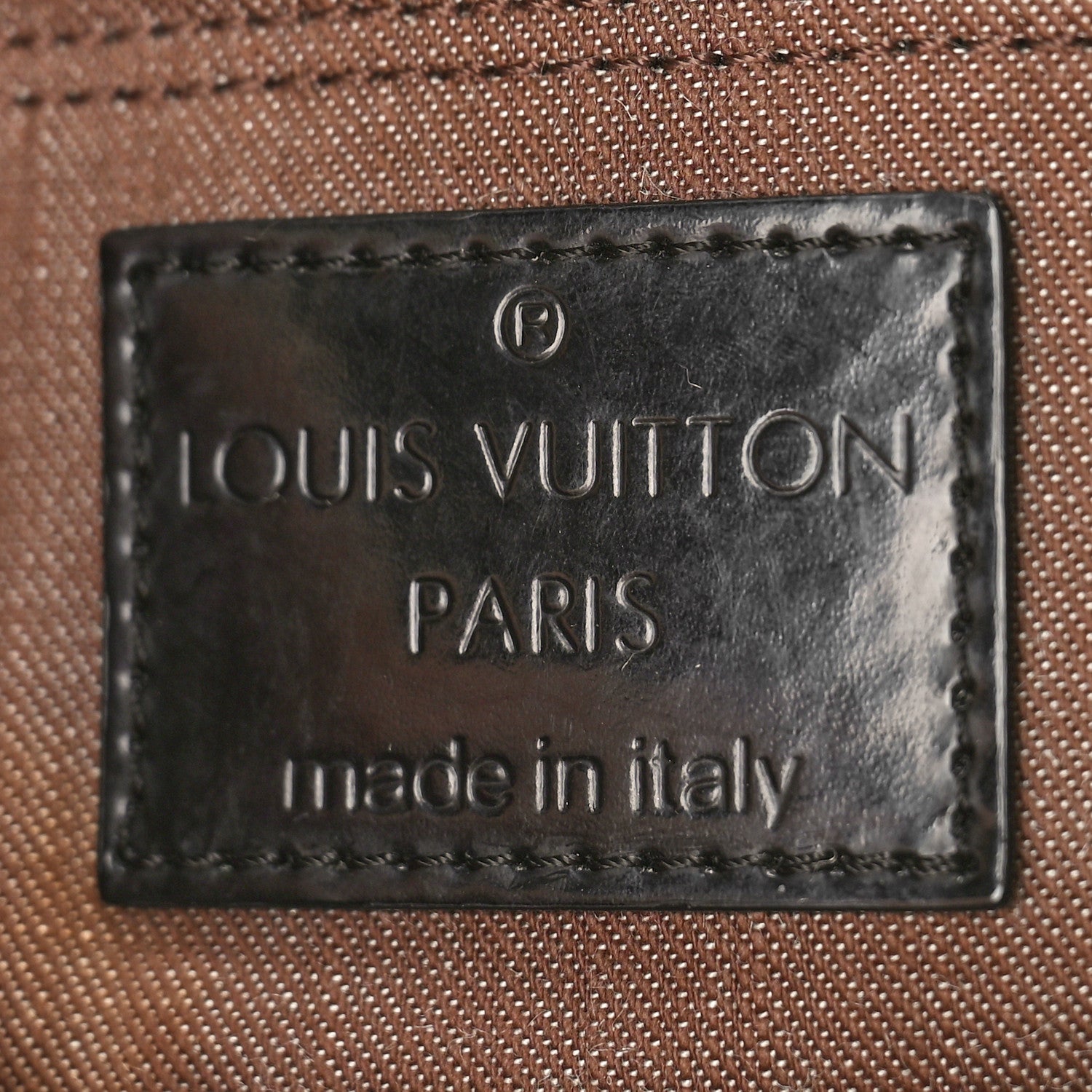 Louis Vuitton LOUIS VUITTON Patent Monogram Shearling Sac Thunder 6 of 9