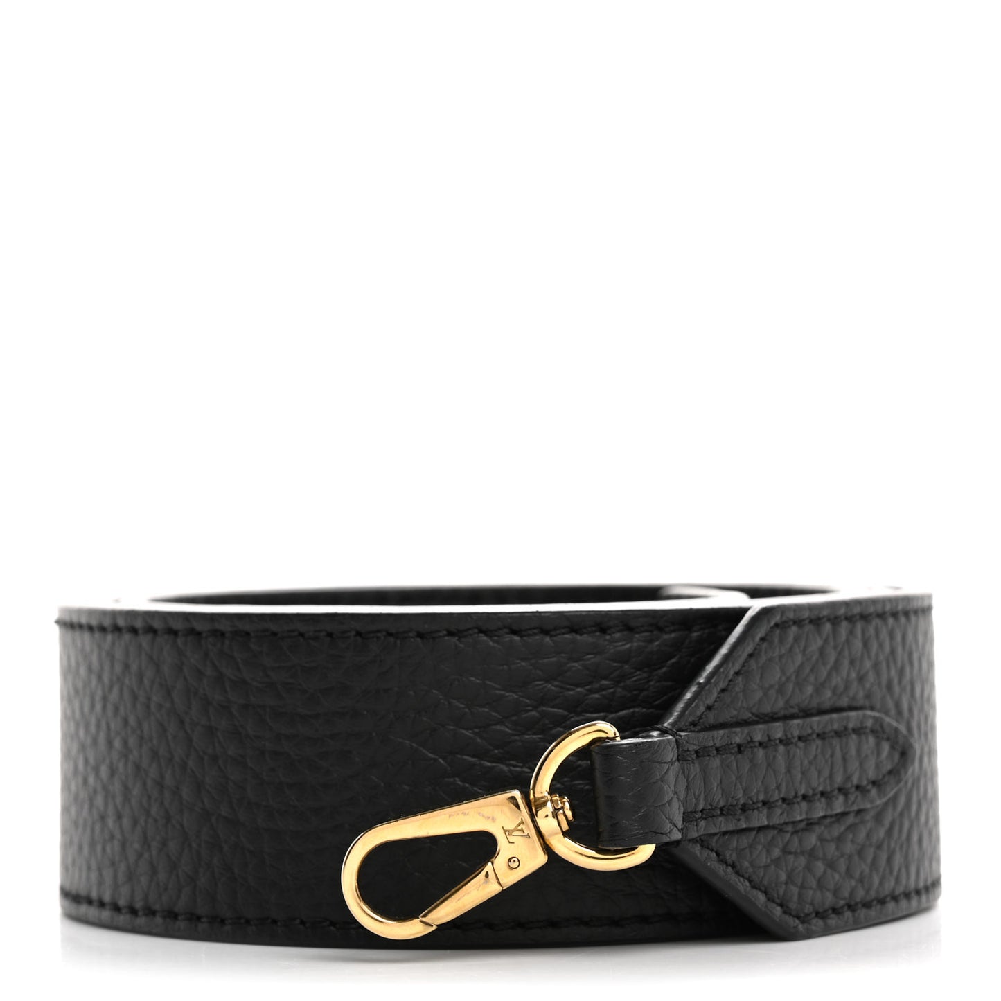 Taurillon Capucines Mini Shoulder Strap Black