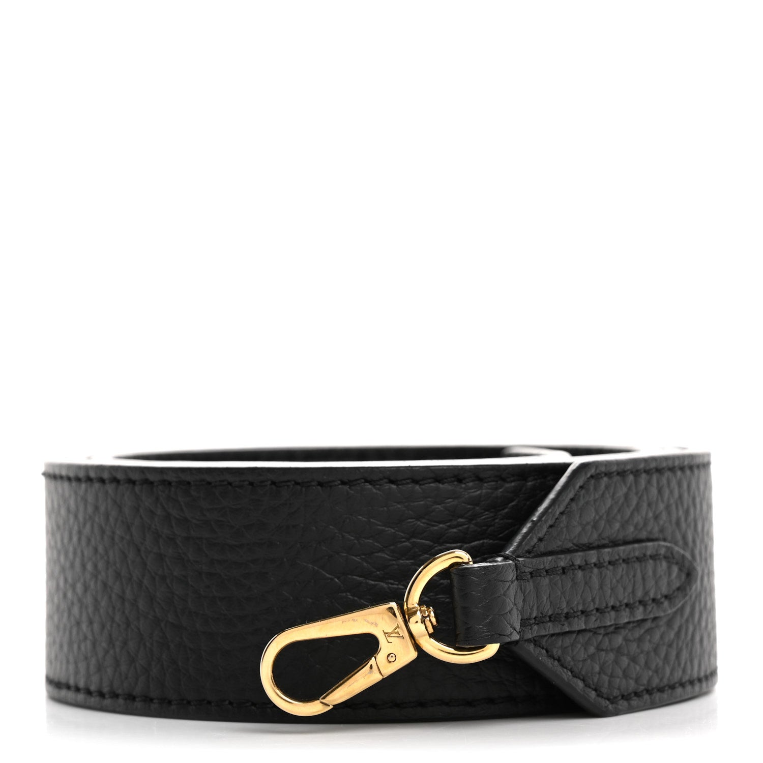Louis Vuitton Taurillon Capucines Mini Shoulder Strap Black 1 of 4