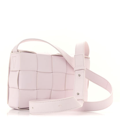 Bottega Veneta Lambskin Maxi Intrecciato Cassette Crossbody Bag Bliss Washed 3 of 12