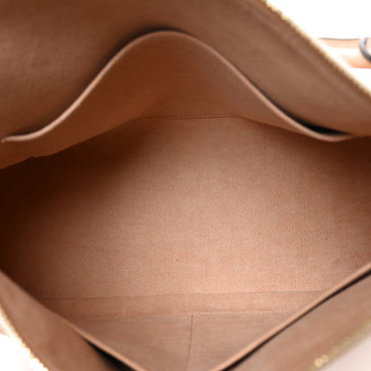 Louis Vuitton Empreinte V Tote MM Beige Rose Creme 5 of 9