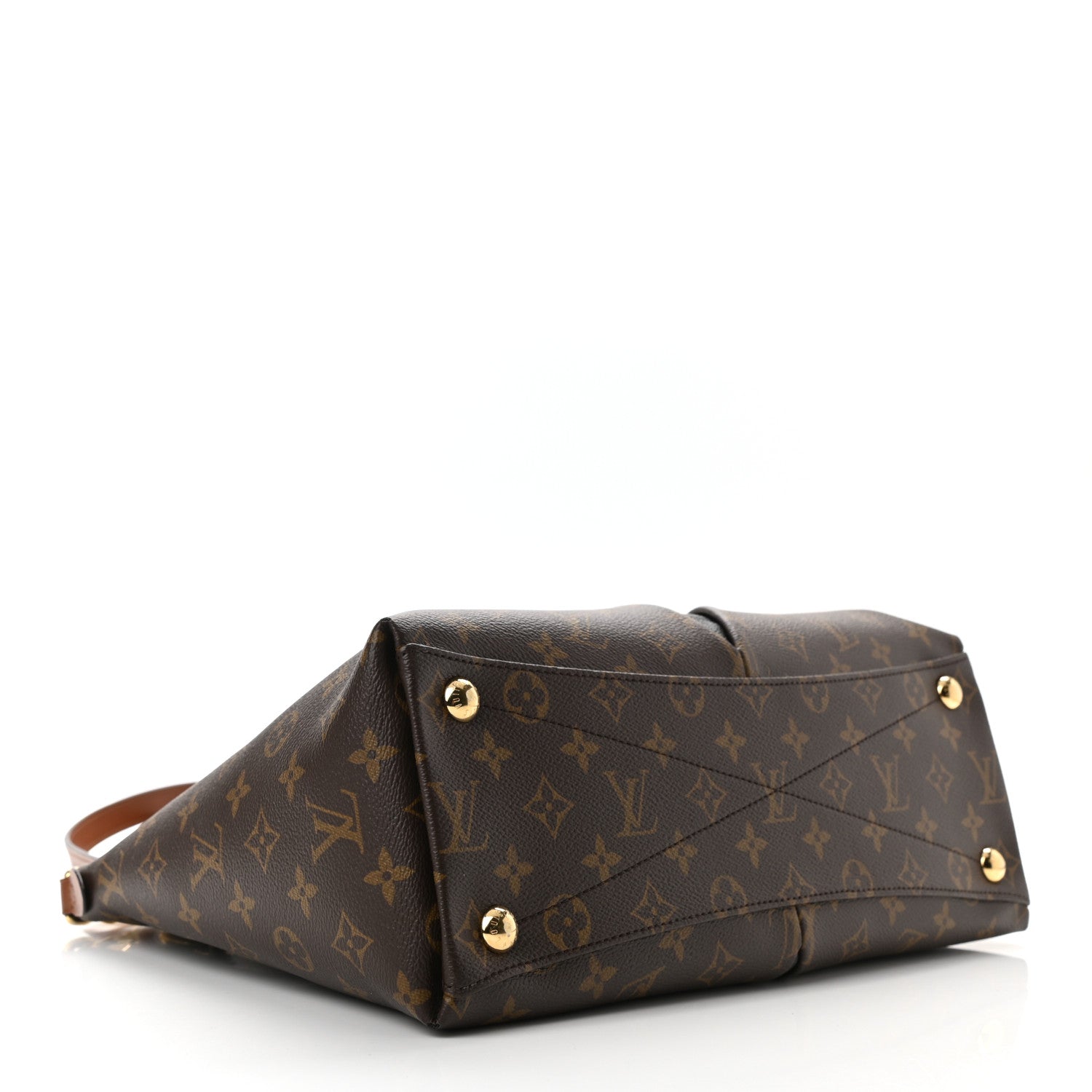 Louis Vuitton Monogram V Tote MM Black 4 of 12