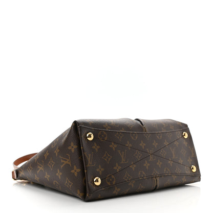 Louis Vuitton Monogram V Tote MM Black 4 of 12