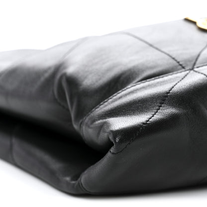 Saint Laurent Lambskin Matelasse Monogram Medium Jamie 4.3 Pochon Black 10 of 11