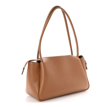 Prada Calfskin Medium Shoulder Bag Caramel 3 of 9
