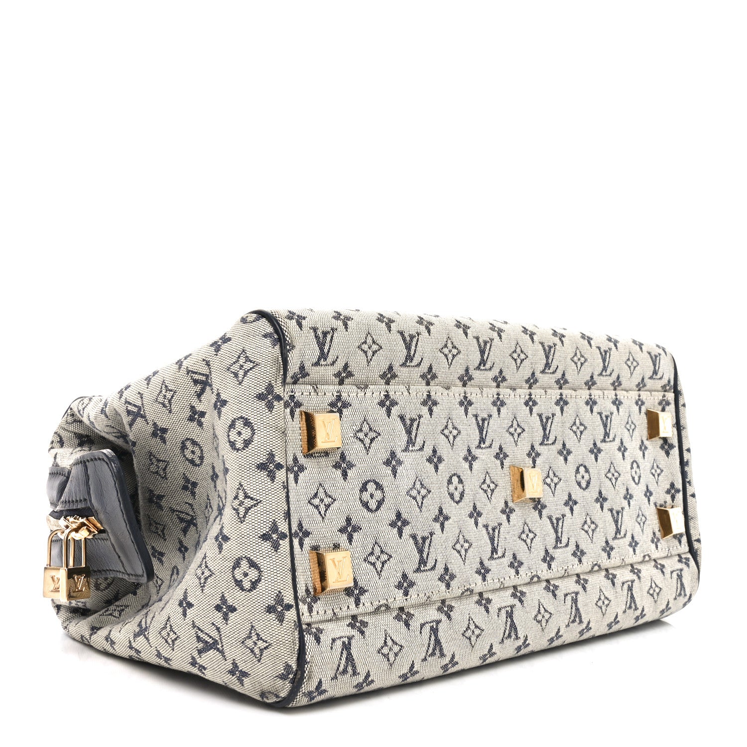 Louis Vuitton Mini Monogram Josephine PM Blue 4 of 9