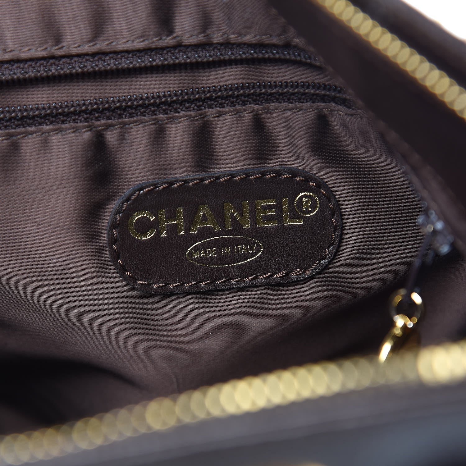 Chanel Caviar Shoulder Bag Brown 6 of 13
