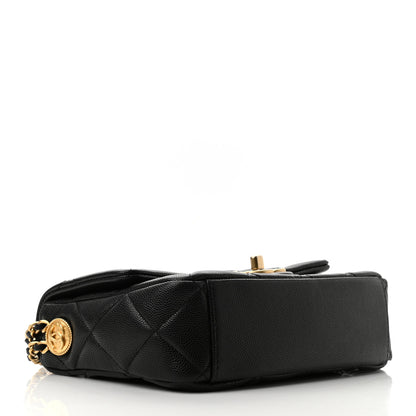Chanel Caviar Quilted Small Twist Your Buttons Flap Black 4 of 11