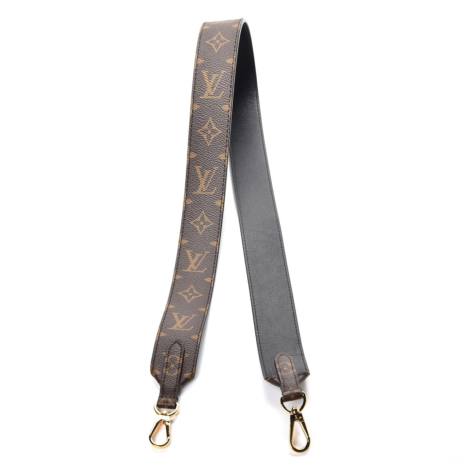 Louis Vuitton Monogram Bandouliere Shoulder Strap Black 7 of 7